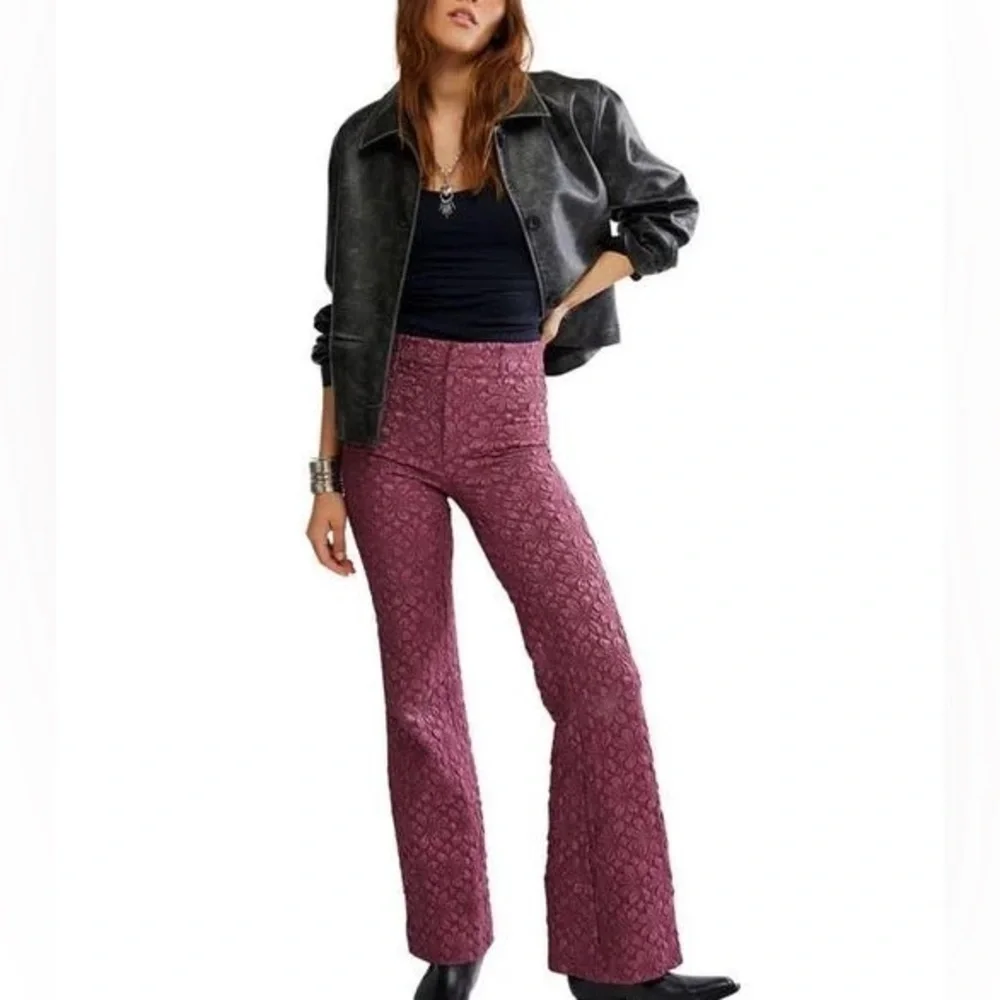 NWT Free People Runaway Floral Pants - Picture 3 of 10